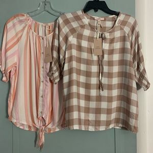 NWT Como Vintage Blouse Set XS